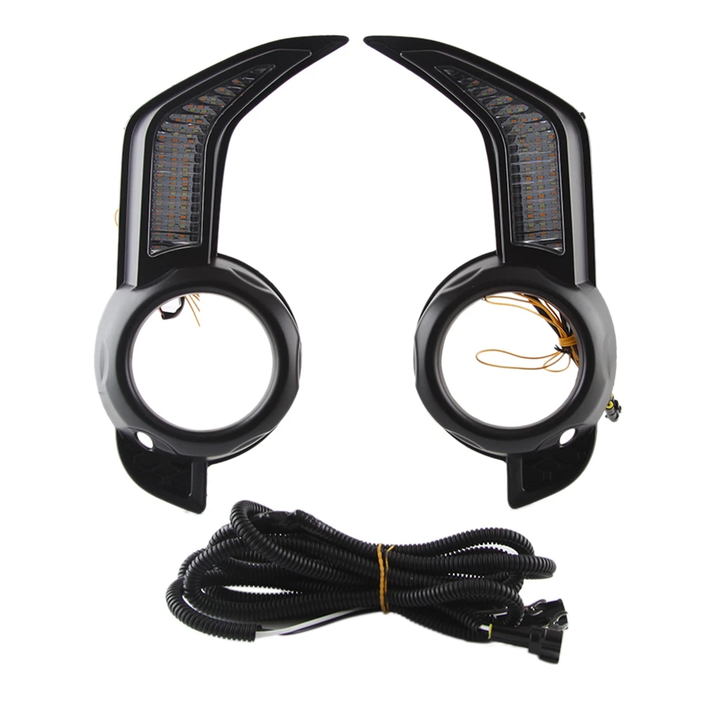 

Лампы для дневных ходовых огней, для Toyota 4runner 2014-2021, Аксессуары для автомобилей, 12 В