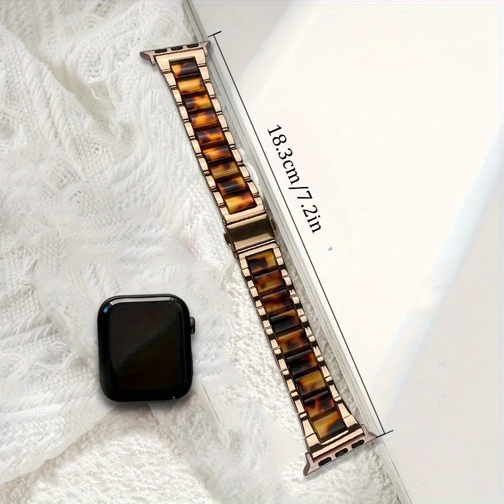 Elegant Resin Band for Women, Adjustable for a Custom Fit (Watch Not Included)