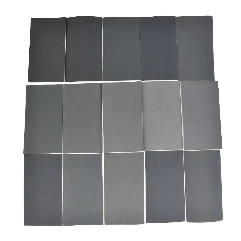 15pcs Sandpaper Set 400 600 3000 800 1000 1200 1500 2000 2500 Grit for sandpaper set