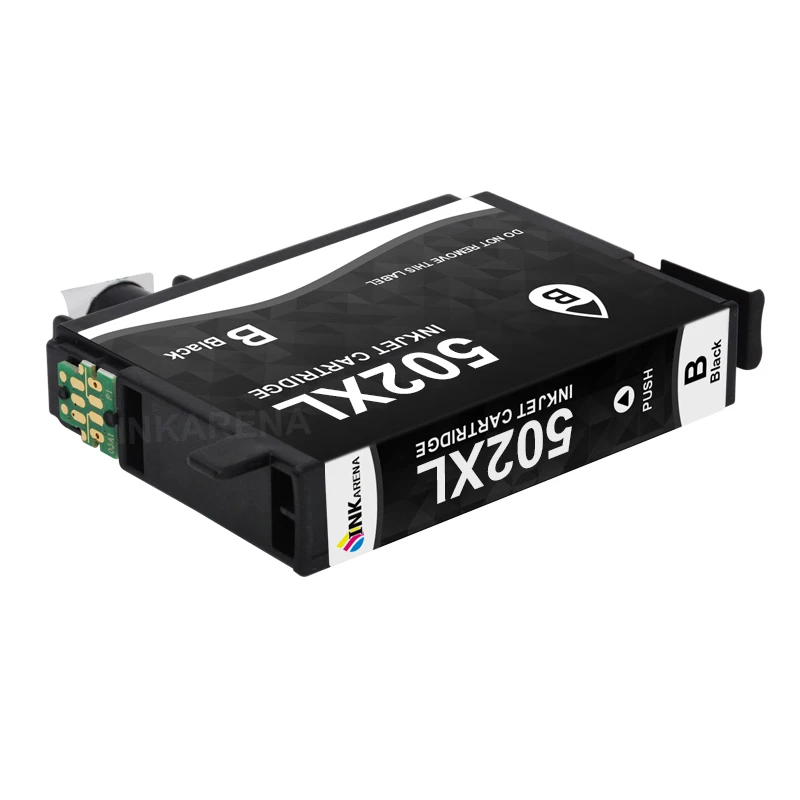 Cartucho de Tinta Completo com Chip Compatível com Impressoras Epson Xp5100 Xp5105 Wf2860 Wf2865 5100 2860 2865 Workforce T502xl 502 502xl - Imagem 2