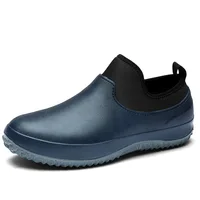 Kidmi New Men Slippers Mens Non Slip Work Shoes Slip On Water Resistant Walking Sneakers Waterproof Food Service Chef Kitchen 2