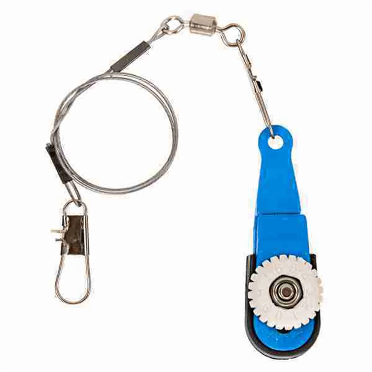 BAAU 4X Kayak Fishing Downrigger Outrigger Trolling Release Clip Adjustable Tension Release Clip 5.5 X 1.7 X 2.6Cm Blue