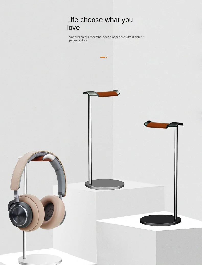 Curved Aluminum Headphone Stand 9