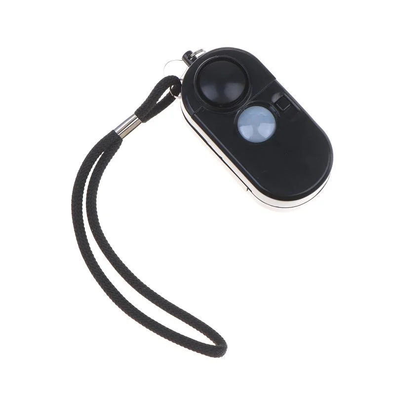 1Pc 휴대용 미니 모션 감지기 알람 120DB 사이렌 SOS 손전등 LED 라이트 보안 여행 홈 어린이 안전 개인 알람