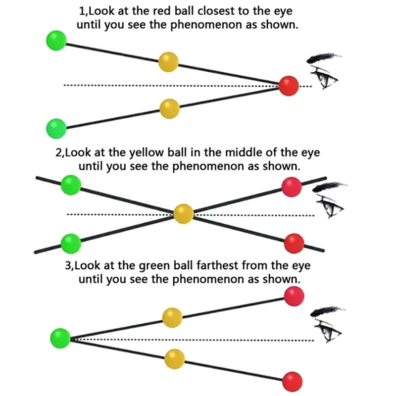 Sports Eye Sight Train Children Training Diameter String Vision Convergence Insufficiency Tool Eye Care Tools