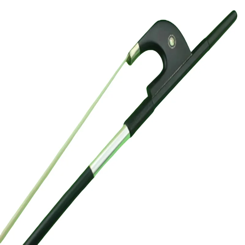 New 1 pc German Style 3/4 Carbon Fiber Double Bass Bow White Horse Hair High Quality