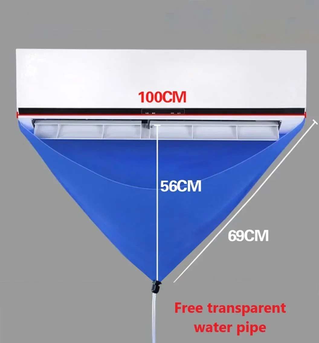 Air Conditioner Cleaning Cover Portable Split Air Conditioning Cleaning Bag Home Dustproof Conditioner Filter Tool air conditioning cover air conditioner cleaning kit