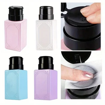200ml Empty Pump Dispenser Liquid UV Gel Polish Nail Art Polish Clean Bottle Polish Cleanser Remover Bottle
