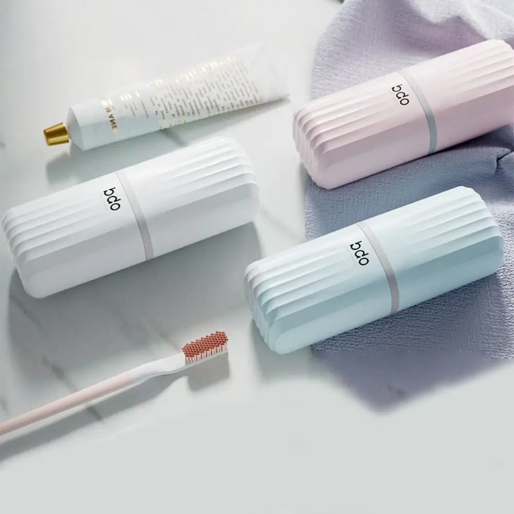 

Вместительный держатель для зубной щетки, портативный контейнер для хранения зубной пасты