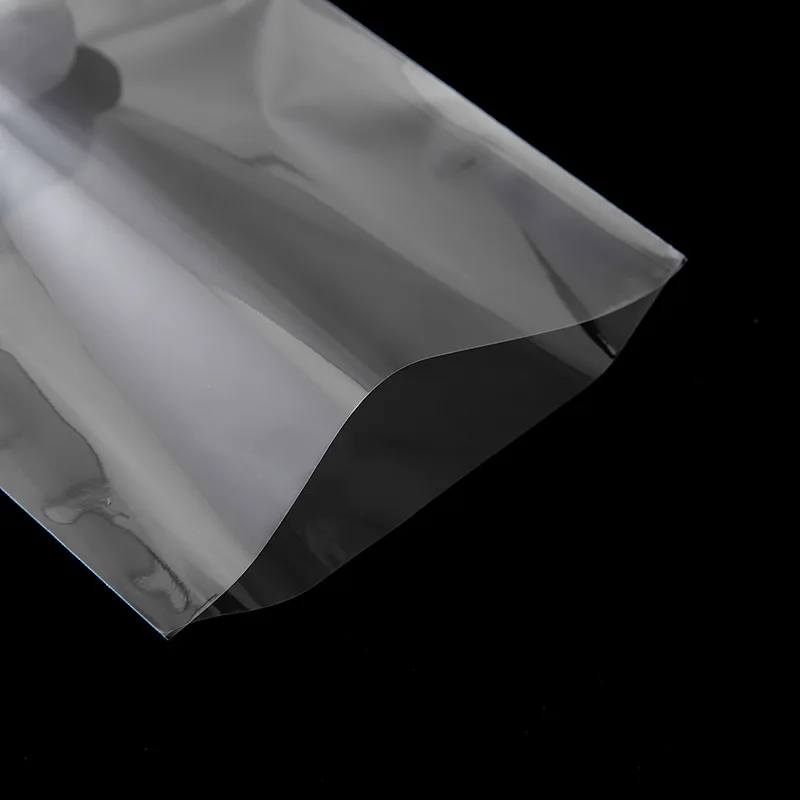 TETP 100Pcs Clear Top Open Bag Thicken Cellophane Handmade Cookies Candy Lollipop Packaging Favors Gift Decoration OPP Plastic 4