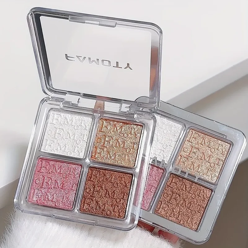 4 Color Face Highlighter Palette Illuminator Palette