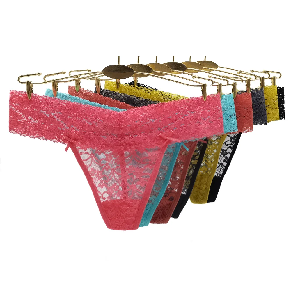 5 pcs/lots G String Sexy Women Thongs Cotton Woman Panties Underwear M L XL