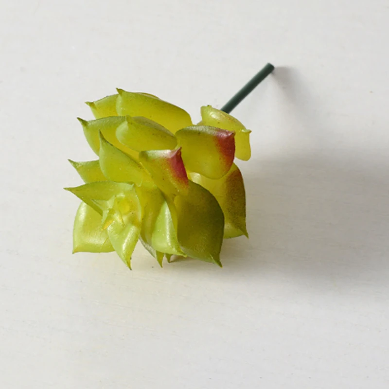 Artificial Succulent Green Plant Decor - Indoor Office & Garden Ornament