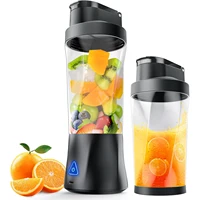Portable Blender Cordless Self-Cleaning Mini Blender with Lid Silent Mini Travel Blender with Stainless Steel Blades USB Charge 1