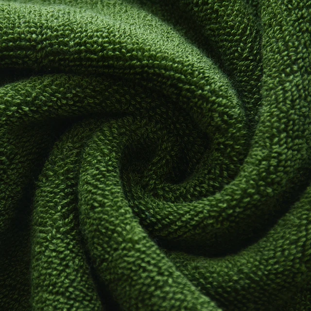 2pcs Green Christmas Cotton Bath Towels Set Hotel Bathroom Towels For Adult Quick-Dry Thicken Face Bath Towels 34x74cm 70x140cm 2