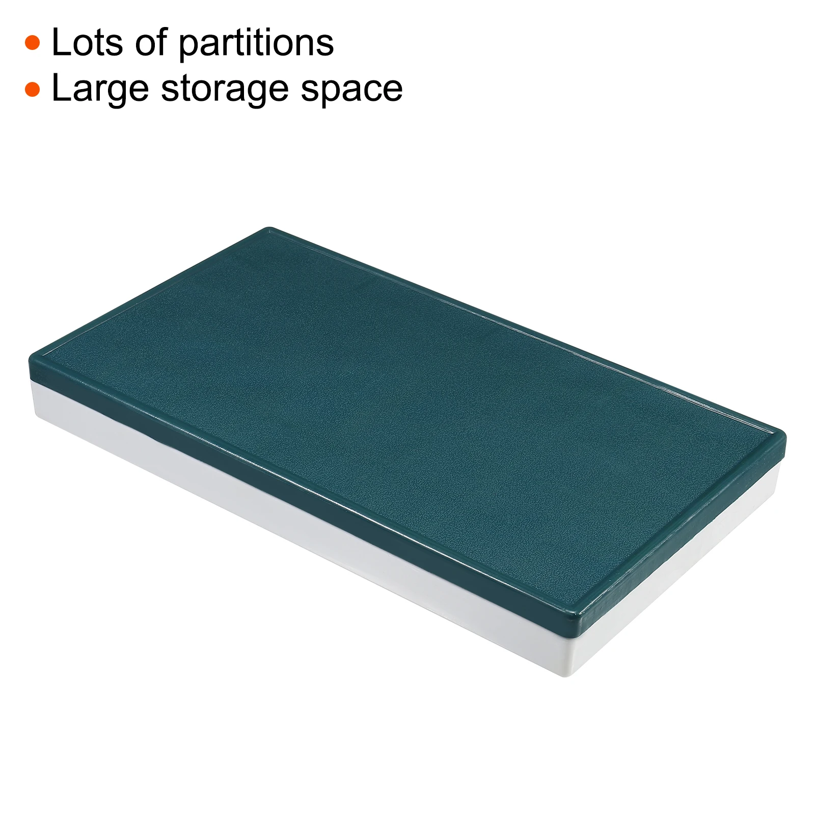 36 Compartments Artist Paint Saver Palette Box Painting Storage Tray with Lid Plastic Painting Tray with Soft Cover for Gouache