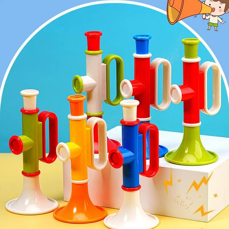 Toy Trumpet Kids Musical Instruments Noise Makers for New Year Parties Kids Events Party Favors Music Class Stage