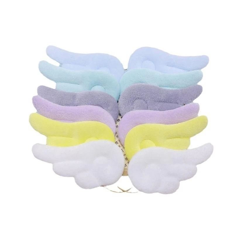 10 Stück niedliche Engelsflügel-Form-Patches DIY Haarnadel kreative Accessoires Kleidung Taschen Haarspangen Schlüsselanhänger – Detail 8