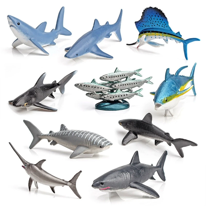 

127D Realistic Ocean Animals Party Favor for Kids&Adult Collectible Supplies