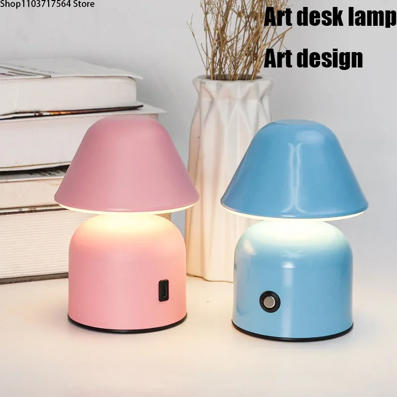 

Sewant mushrooCute Silicone LED Night Light For Kids children USB Rechargeable Cartoon bedroom decor Touch Night Lamp for gifts