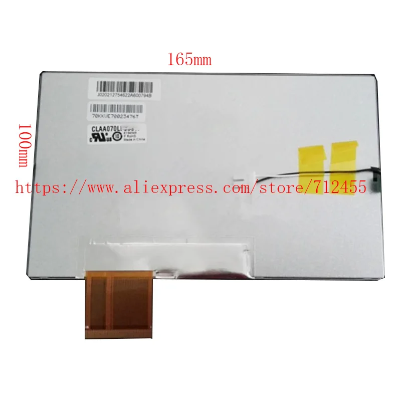 Brand New 7inch 165*100mm 60pin Lcd Screen For Pioneer Xdj1000 Xdj