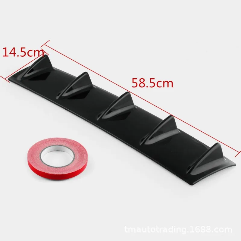 S M L Universal Car Rear Bumper Diffuser Spoiler Lip Rear Bumper Protector Side Splitters Lip