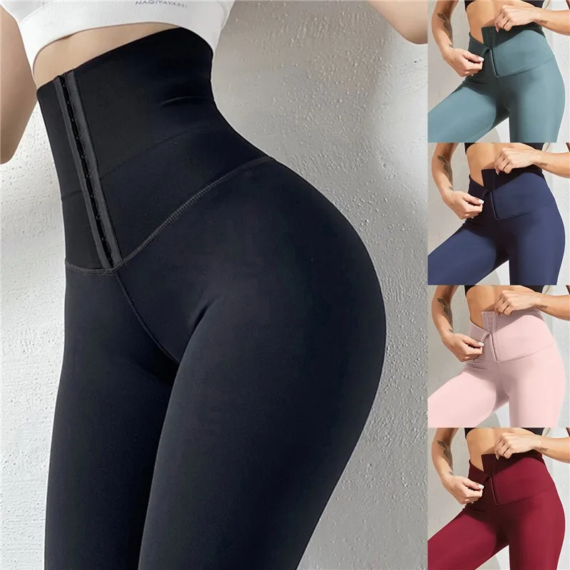 Sports Leggings Sports Pants Yoga Pants Women High Waist Workout Leggings Gym Sexy Fitness Leggings Women Slim Workout Legging Sportswear Running Pants