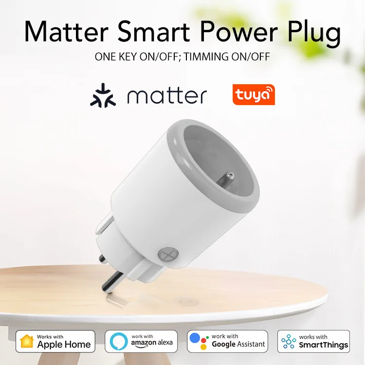 

NEO Matter WiFi French Socket 16A with metering support for Apple/Google/Amazon