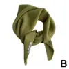 2024 British Korean Style Niche Wool Knitted Triangular Knitted Women Headscarf Multi-functional Scarf Scarf Warm Scarf Kni E2j8 4