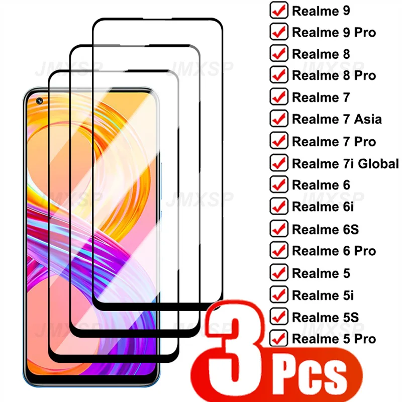 3pcs-protective-glass-for-realme-8-9-pro-8i-8s-9i-tempered-glass-on-for-realme-7-6-5-pro-7i-6i-5i-6s-5s-glass-screen-protector