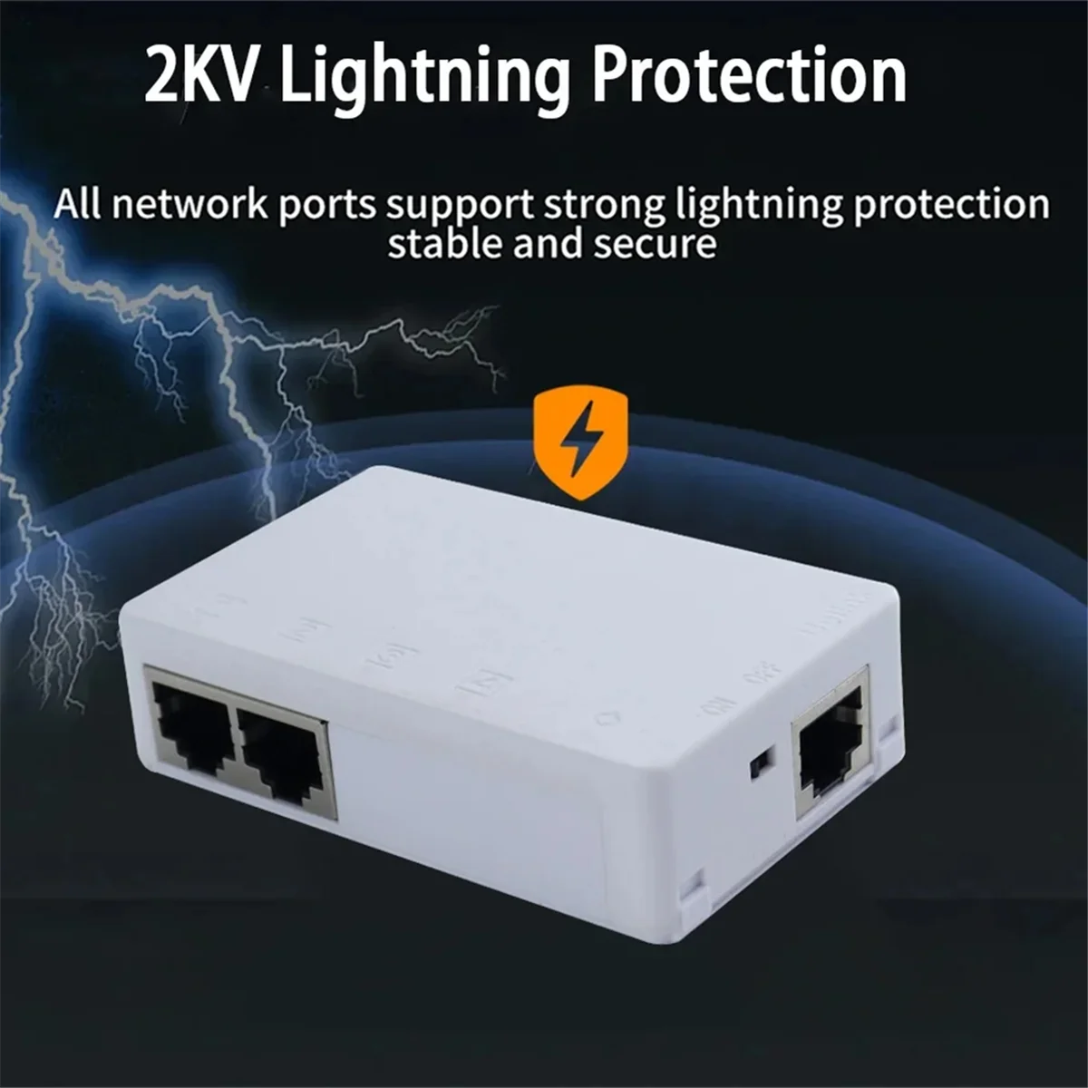 ZIZI 2포트 PoE 확장기 10/100Mbps 1-2 PoE 리피터 12V 1A 250m 전원 공급 거리 표준 PoE 스위치/IP 카메라용