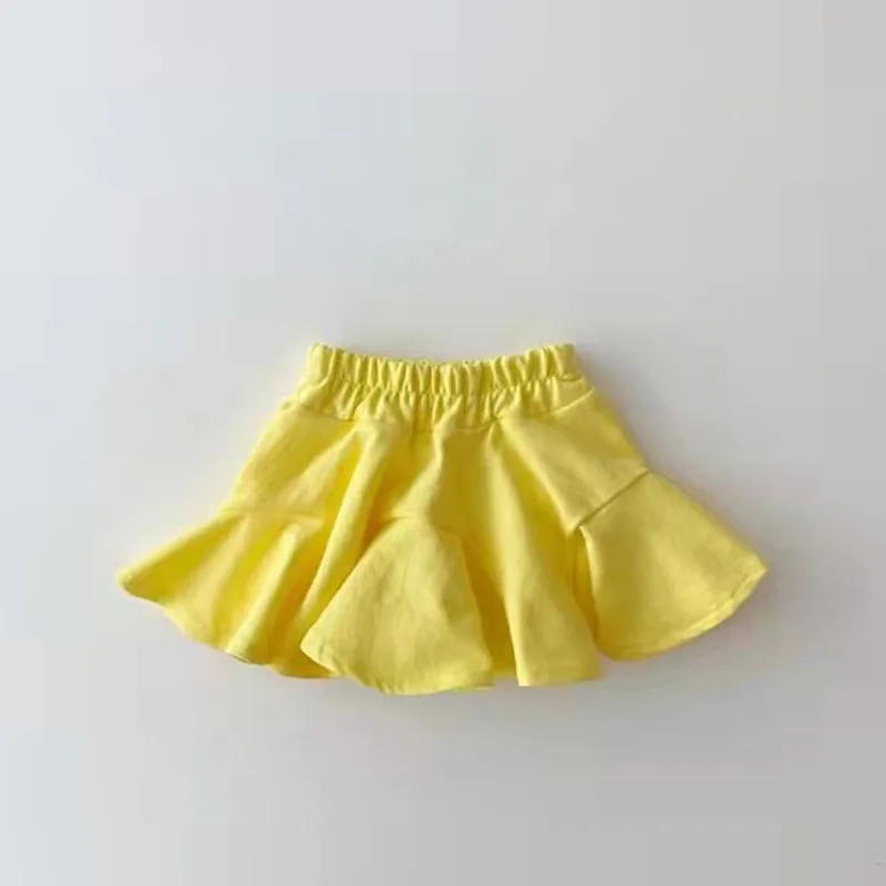 2022 Spring New Fashion Girls Clothes Set Kids Girls Solid Sweatshirt + Skirts 2pcs Set Loose Casual Baby Children Clothing Suit baby outfit matching set