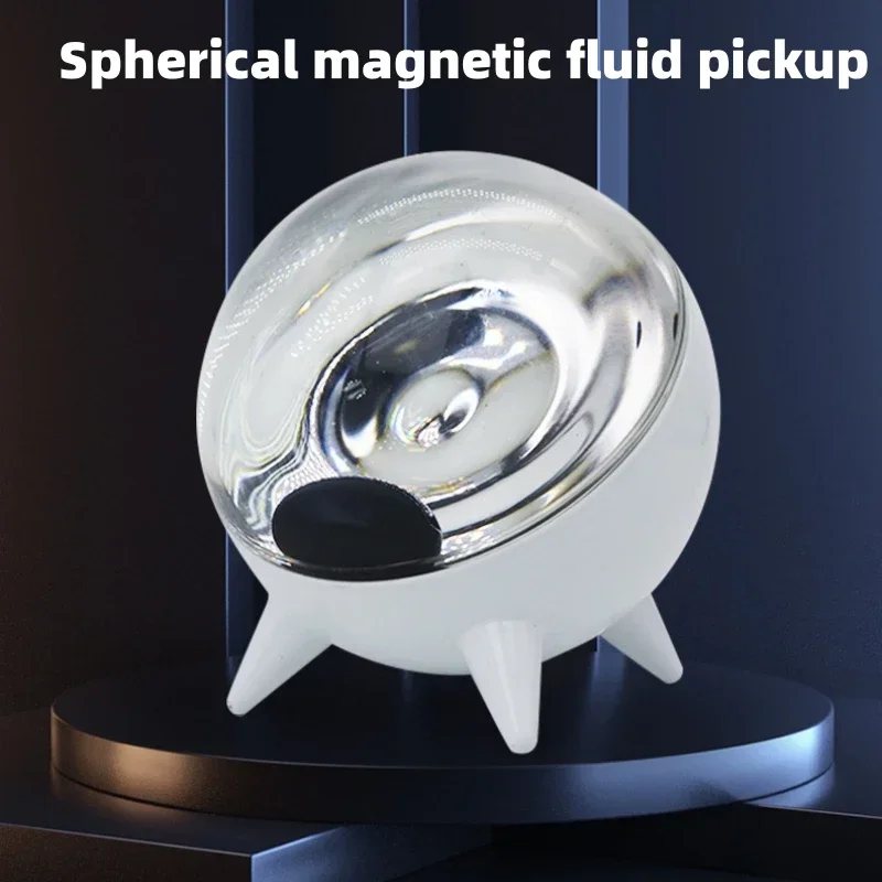 Ferrofluid Music Rhythm Lamp Magnetic Fluid Pickup Desktop Speakers Companion Visual Display Lamp Dancing Magnet Liquid Toy Gift 6