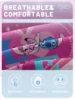 1 cartoon cute Stitch pattern digital printed frosted Fitted Sheet,bedroom printed bed cover,bedding(No pillowcase) 5