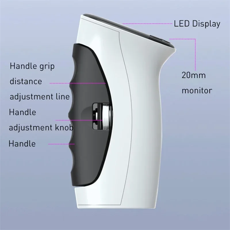LED Digital Hand Grip Strength Trainer and Dynamometer Fitness Accessory