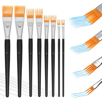 Serrated Paint Brush Set 1