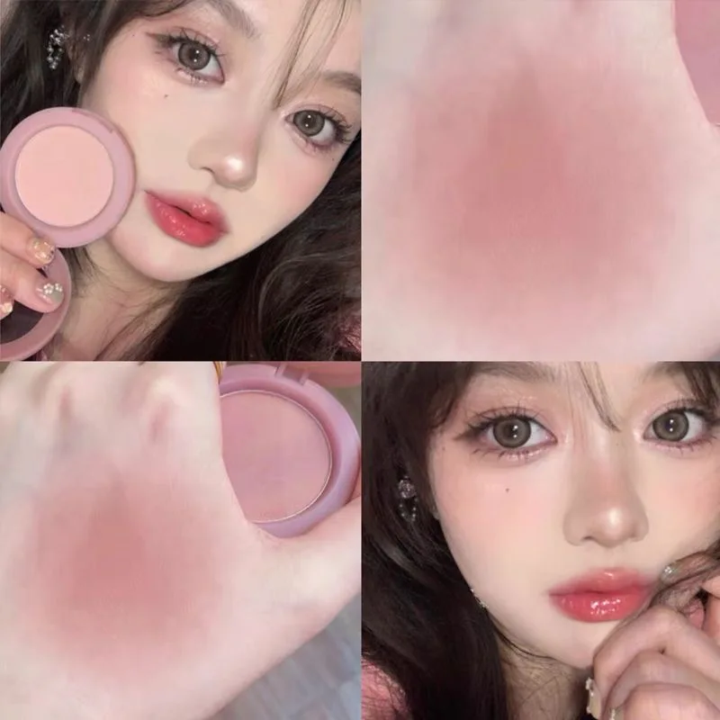 HerorangeHR402 Water-Resistant Long-Lasting Soft Matte Natural Peach Orange Blush Powder