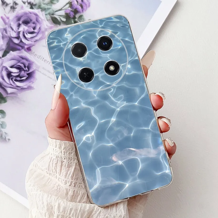 Cute Cartoon Cat Marble Soft Silicone Case - 2025 Edition