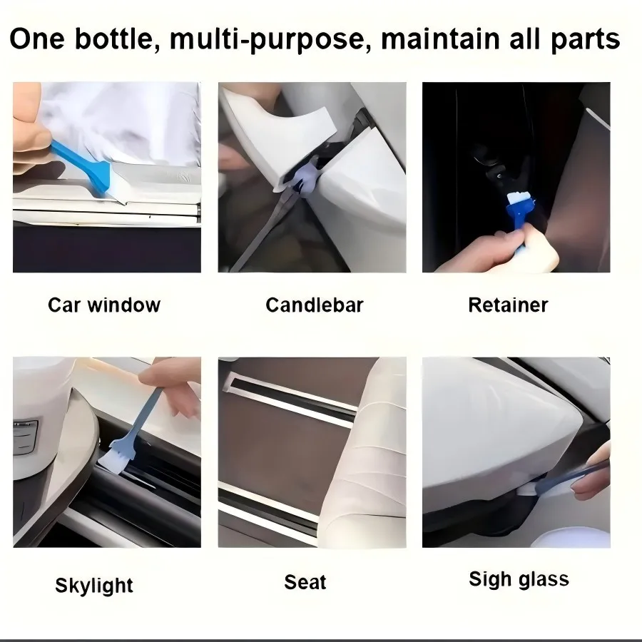 Multi-Purpose Synthetic Grease Automotive Door Channel Lubricant Sunroof Track & Moving Parts Maintenance All-Season Waterp