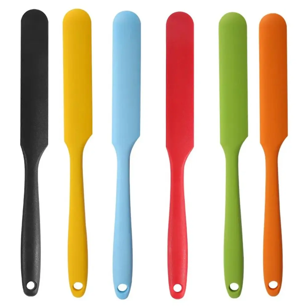 

Silicone Cream Spatula Multi-color Cake Making High Temperature Cake Spatula Baking Tools Mixing Spatula Long Scraper Household