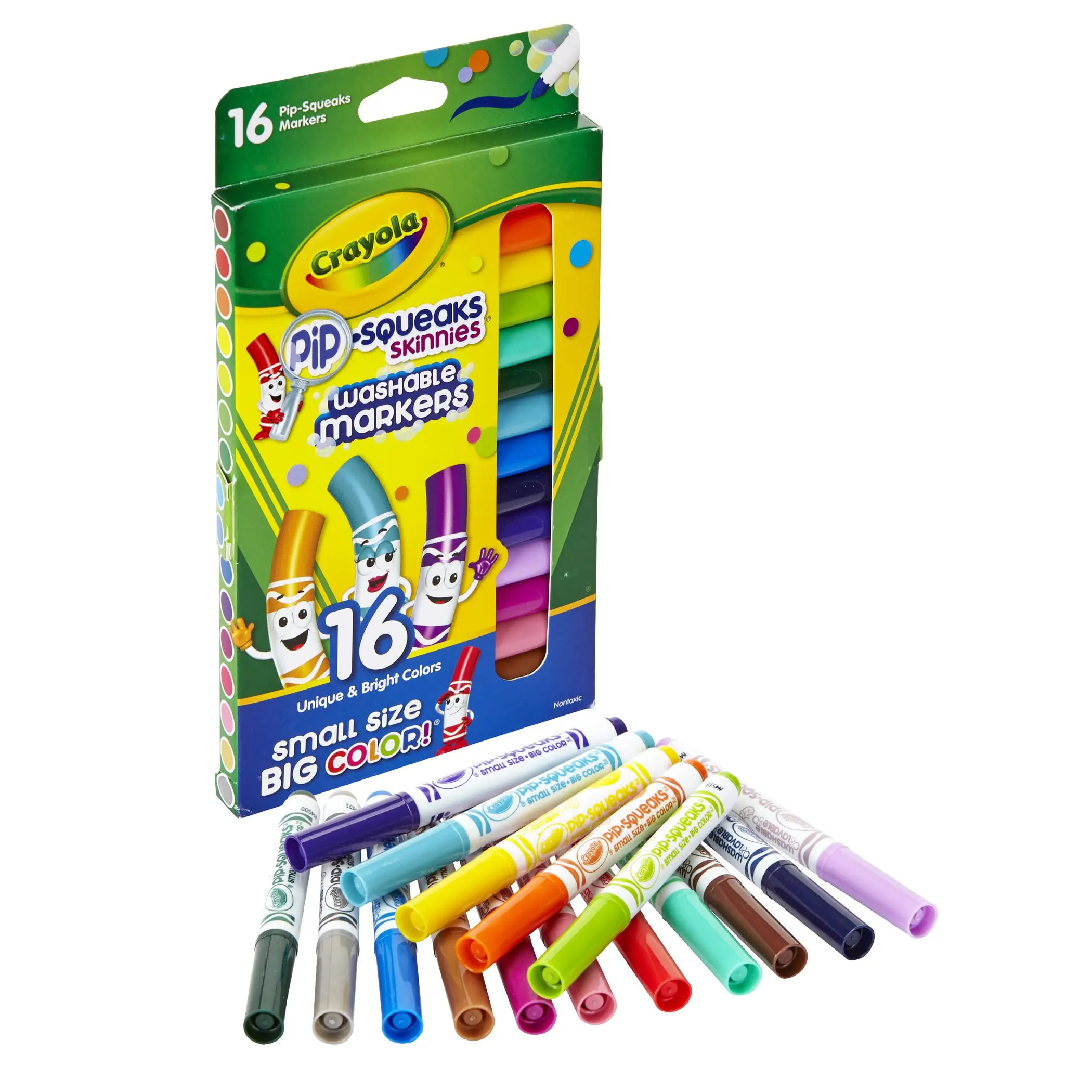 Crayola Washable Watercolor Pen Short Rod Thick Head 16 Pip