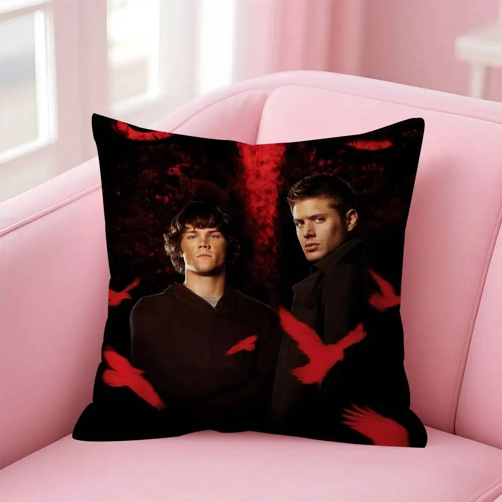 TV-Serie Supernatural Kissenbezug, Sofakissenbezug, Heimdekoration, Geschenk für Kinder – Detail 15