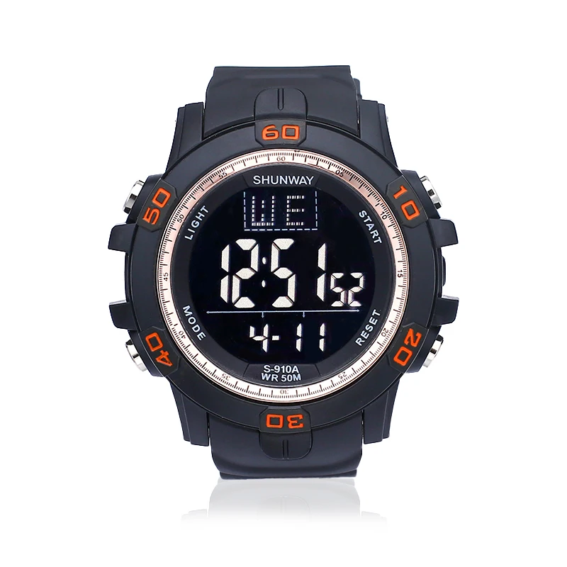 Digital Men Military Multifunction Watch 50m Waterproof Wristwatch LED Clock Sport Watch Male Big Watches Men 2022 