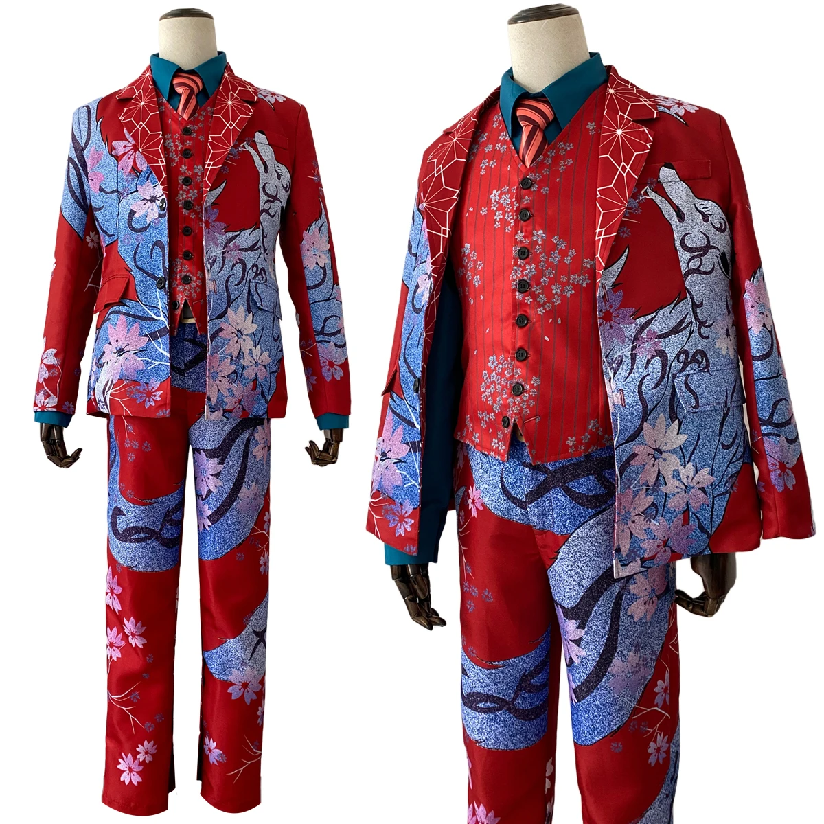 

Костюм для косплея HOLOUN из аниме «Токио», костюм для выставки, форма Хаджиме коконоя, красная лиса, комплект из 6 предметов, Рождественский подарок на Хэллоуин