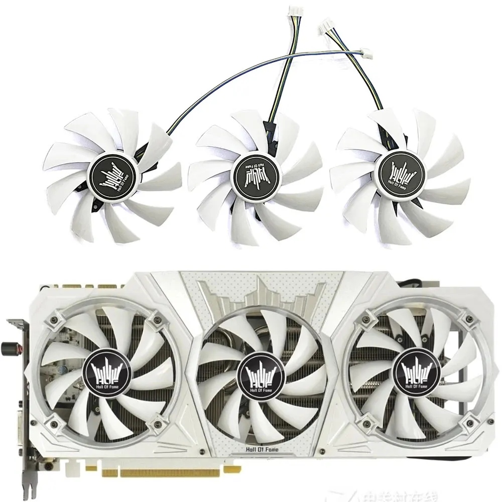 

NEW 1LOT 87MM GA92S2H GTX 1080 HOF GPU Fan，For GALAXY / KFA2 GTX 1080Ti 1080 1070Ti 1070 1060 HOF Graphics card cooling fan