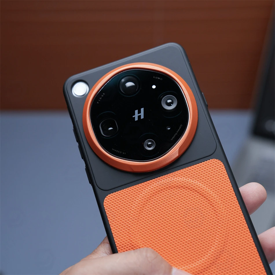Magnetic Textured Fabric Business Case with Shockproof Bumper
