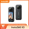 Original Insta360 X3 - Waterproof 360 Action Camera with 1/2" 48MP Sensors,5.7K 360 Active HDR Video,72MP Photo,4K Single-Lens 1