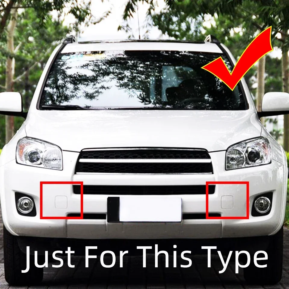 Car Tow Hook Cover Auto Front Bumper Towing Hook Eye Cover Cap for Toyota Rav4 2009 2010 2011 Tow Hook Hauling Trailer