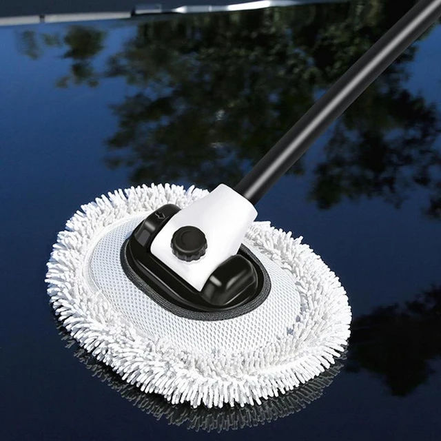 RV Wash Brush Car Washing Brush With Extensible Handle Car Washing Brush  Car Washing Mop For Cars RV Truck Boat Windshield - AliExpress