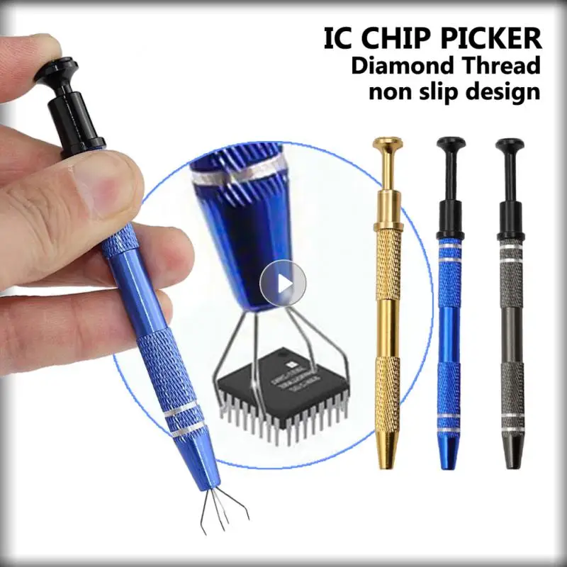 

IC Chip Extractor Tool Pen BGA Mobile Phone Repair Electronic Component Gripper Pickup Hand Tool Chip Puller IC Puller Gripper